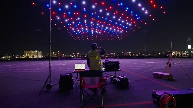 Why Drone Light Shows are Becoming the New July 4th Tradition 1