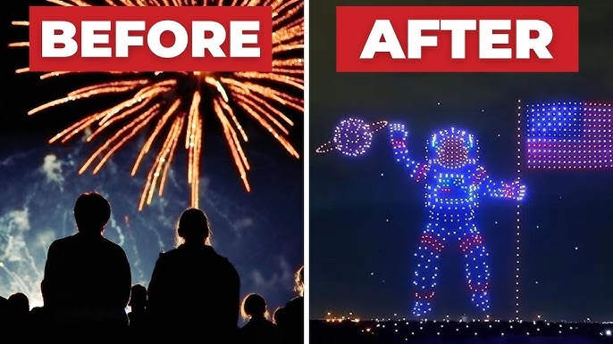 Why Drone Light Shows are Becoming the New July 4th Tradition 3